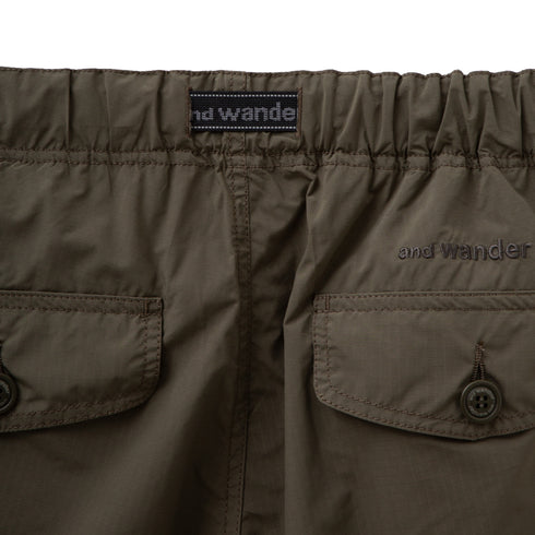 And Wander Oversize Cargo Pant Khaki 5742282389 Degli Uberti